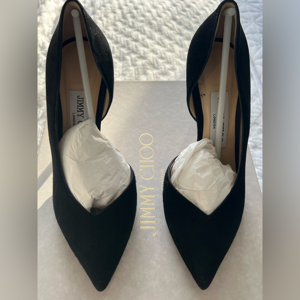 Jimmy Choo Sophia Suede Pumps